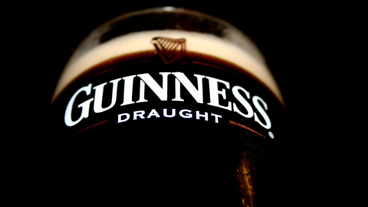 Guiness Beer for 1280 x 720 HDTV 720p resolution