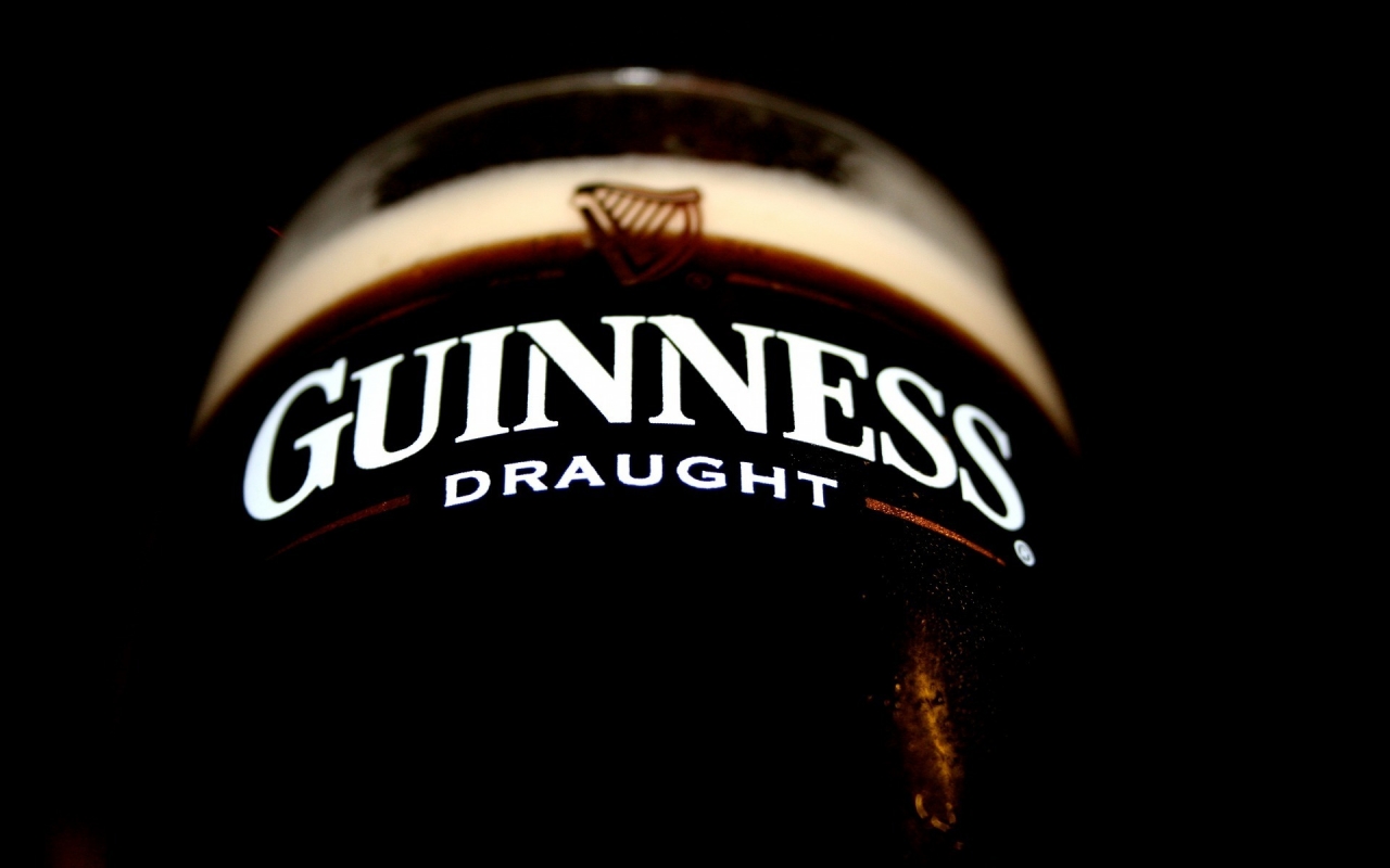 Guiness Beer for 1280 x 800 widescreen resolution
