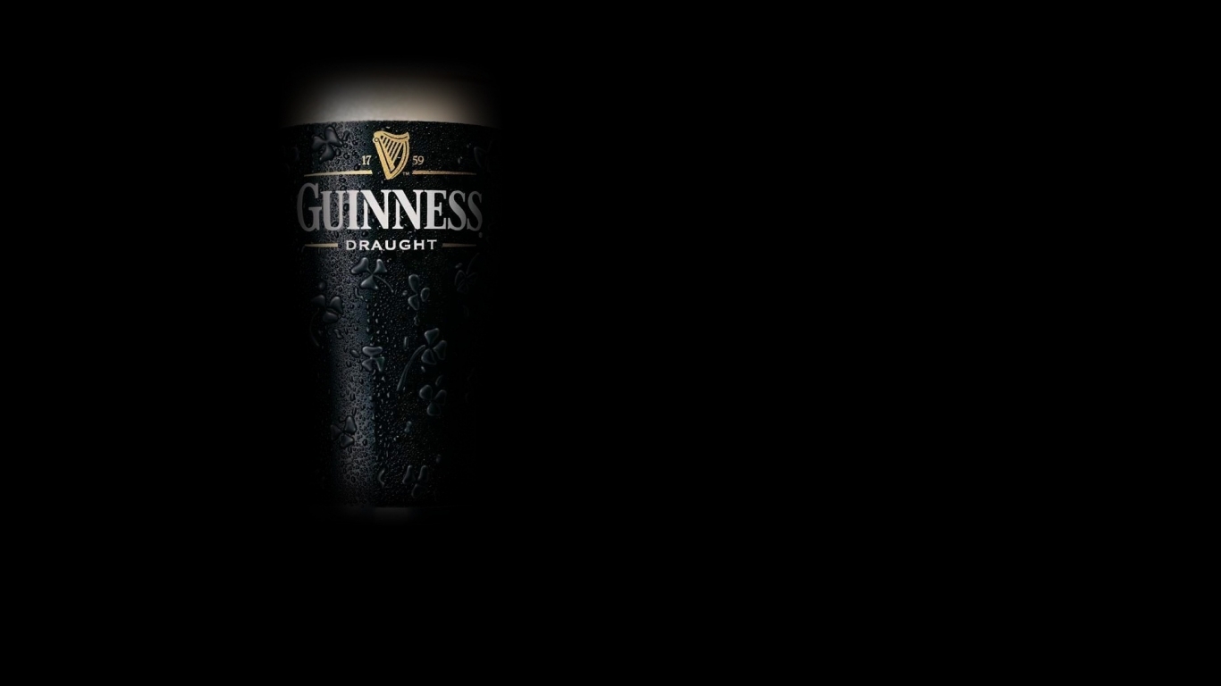 Guinness Beer for 1366 x 768 HDTV resolution