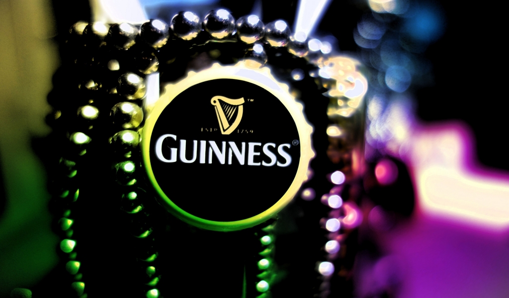 Guinness Logo for 1024 x 600 widescreen resolution