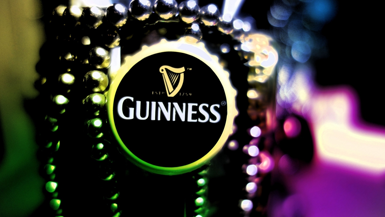 Guinness Logo for 1280 x 720 HDTV 720p resolution