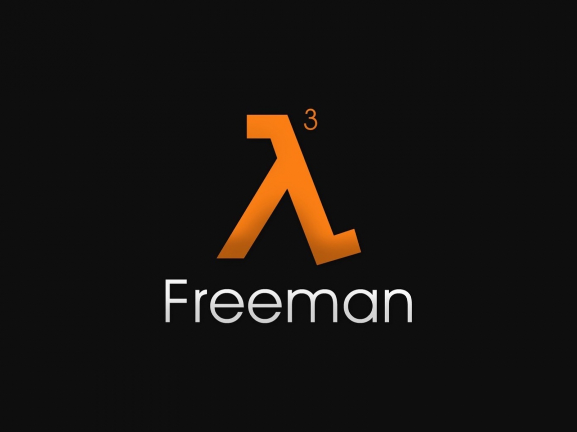Half Life 3 Freeman for 1152 x 864 resolution