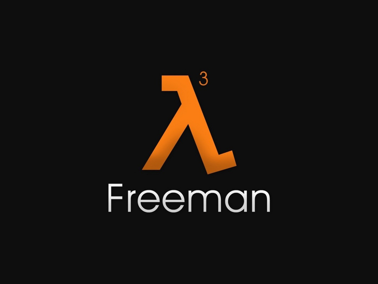Half Life 3 Freeman for 1280 x 960 resolution