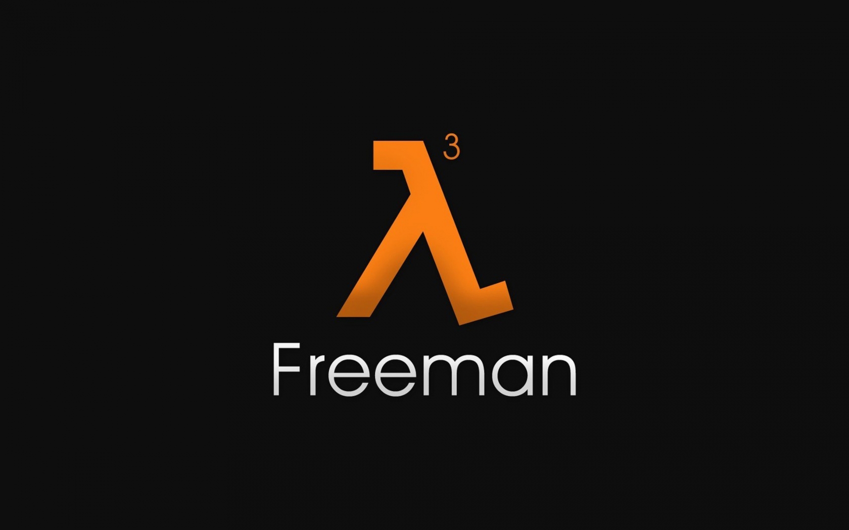 Half Life 3 Freeman for 1680 x 1050 widescreen resolution