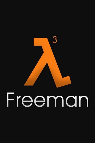 Half Life 3 Freeman for 320 x 480 iPhone resolution