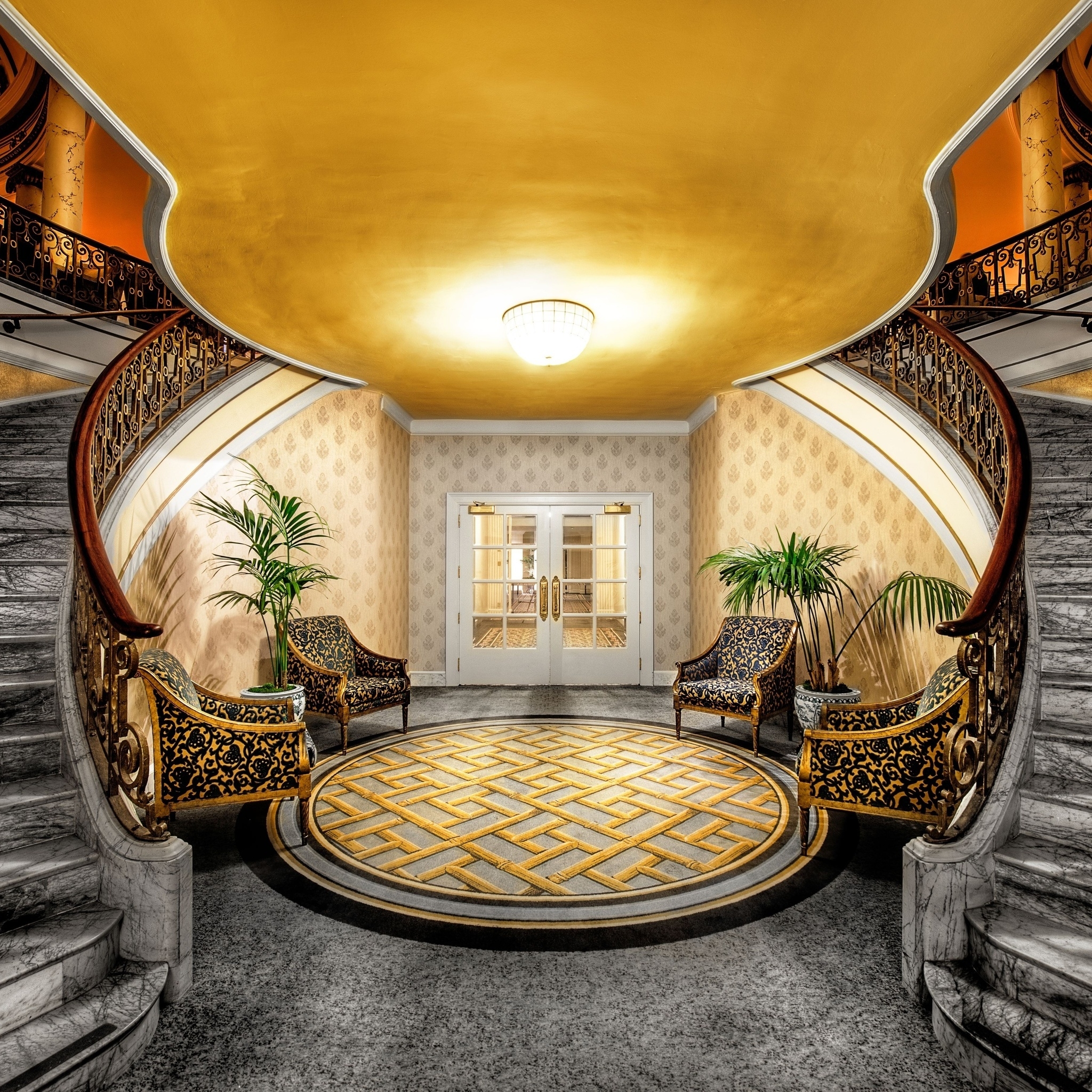 Hall Stairs for 2048 x 2048 New iPad resolution
