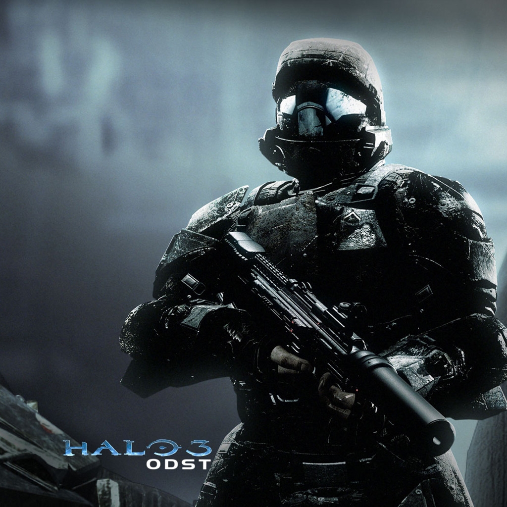 Halo 3 ODST for 1024 x 1024 iPad resolution