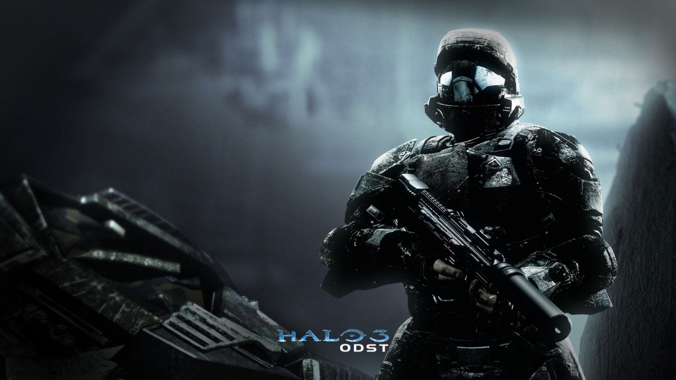 Halo 3 ODST for 1366 x 768 HDTV resolution