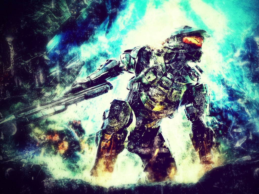 Halo 4 for 1024 x 768 resolution