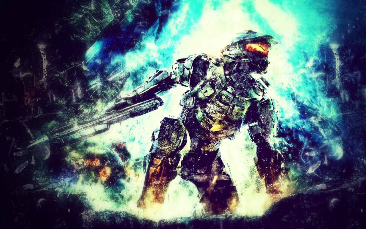 Halo 4 for 1280 x 800 widescreen resolution