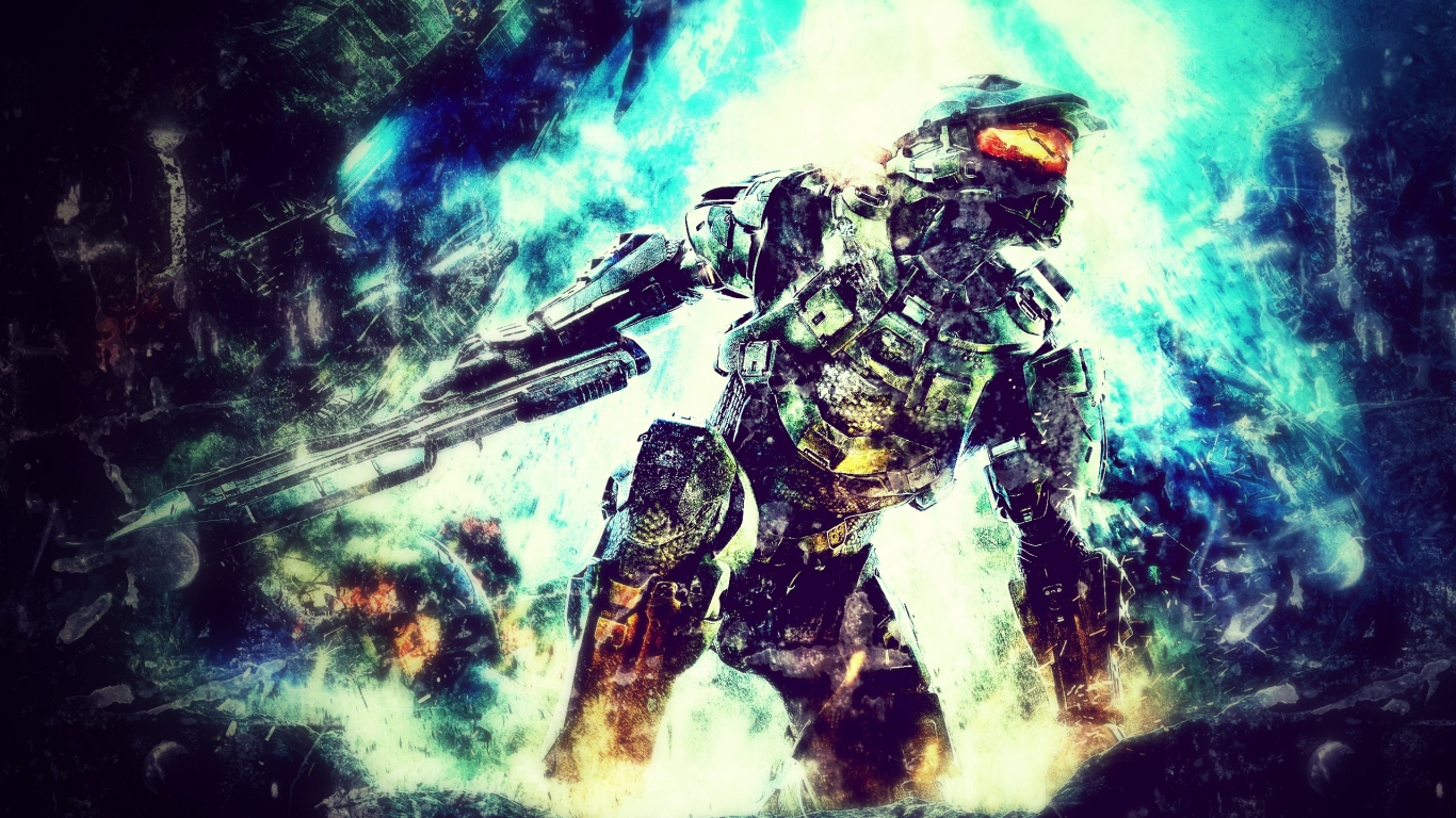 Halo 4 for 1366 x 768 HDTV resolution