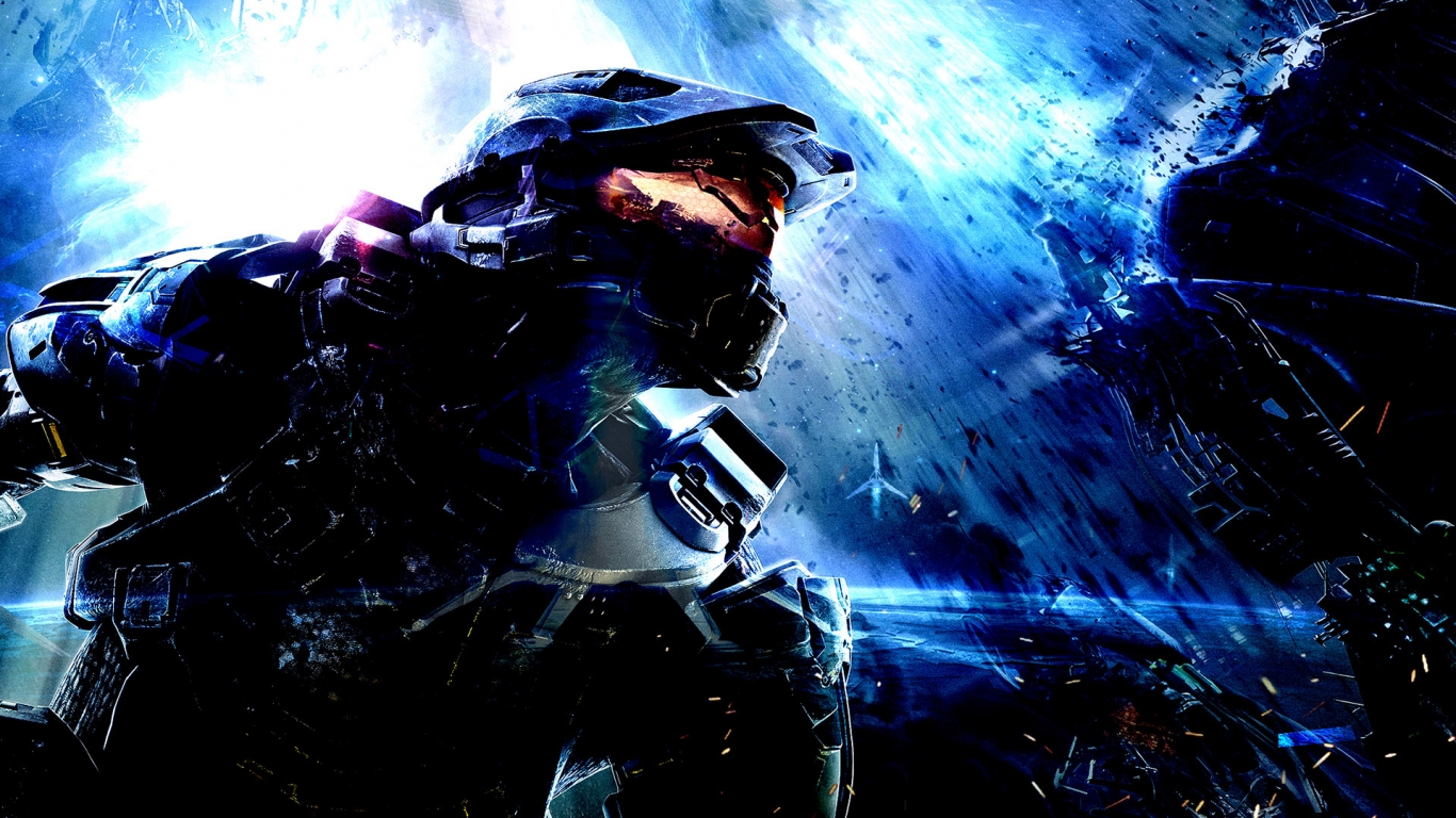 Halo 4 Complex for 1366 x 768 HDTV resolution