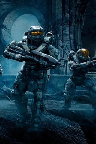 Halo 5 Characters for 320 x 480 iPhone resolution