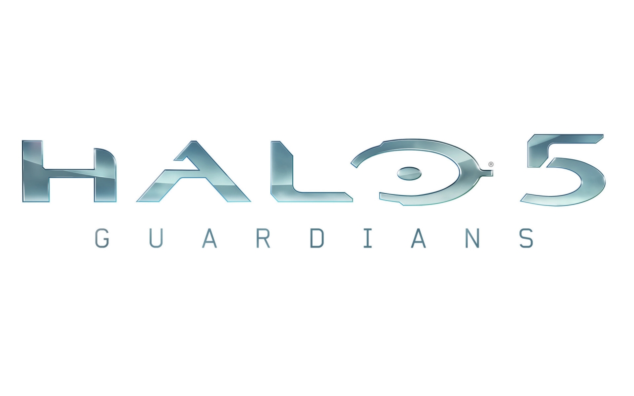 Halo 5 Guardians Logo for 1280 x 800 widescreen resolution