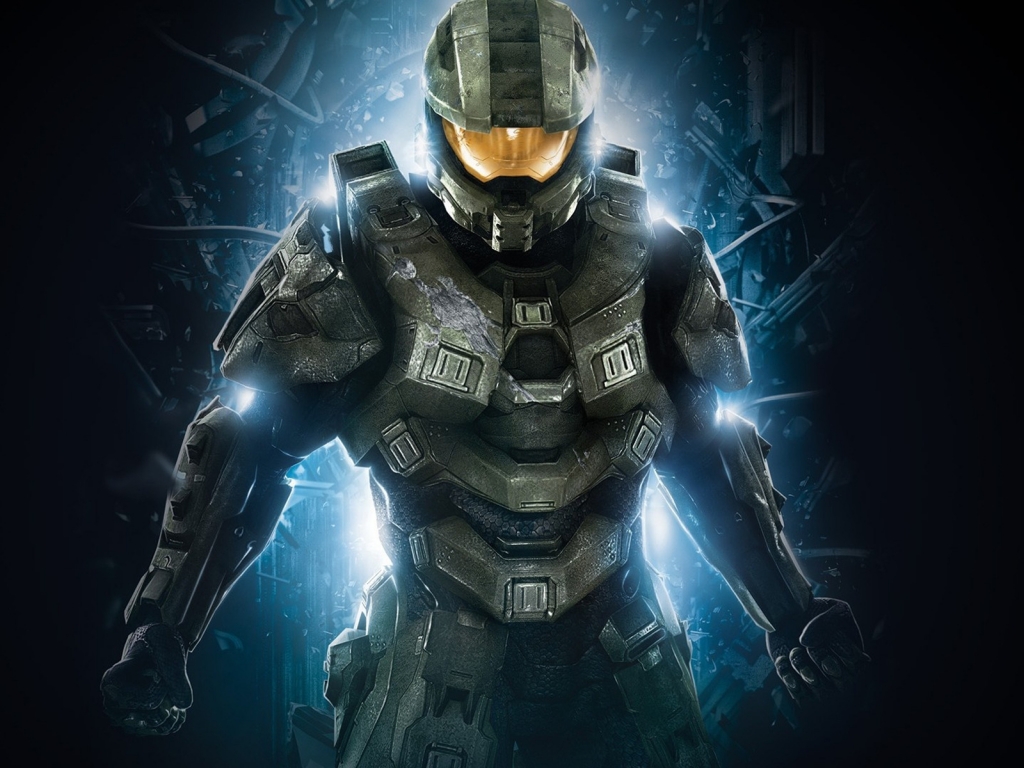 Halo Character for 1024 x 768 resolution