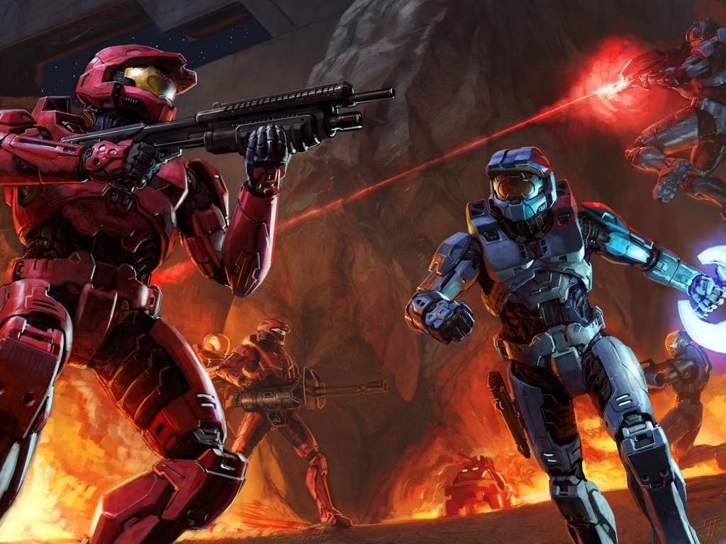 Halo Fiction Game for 1024 x 768 resolution