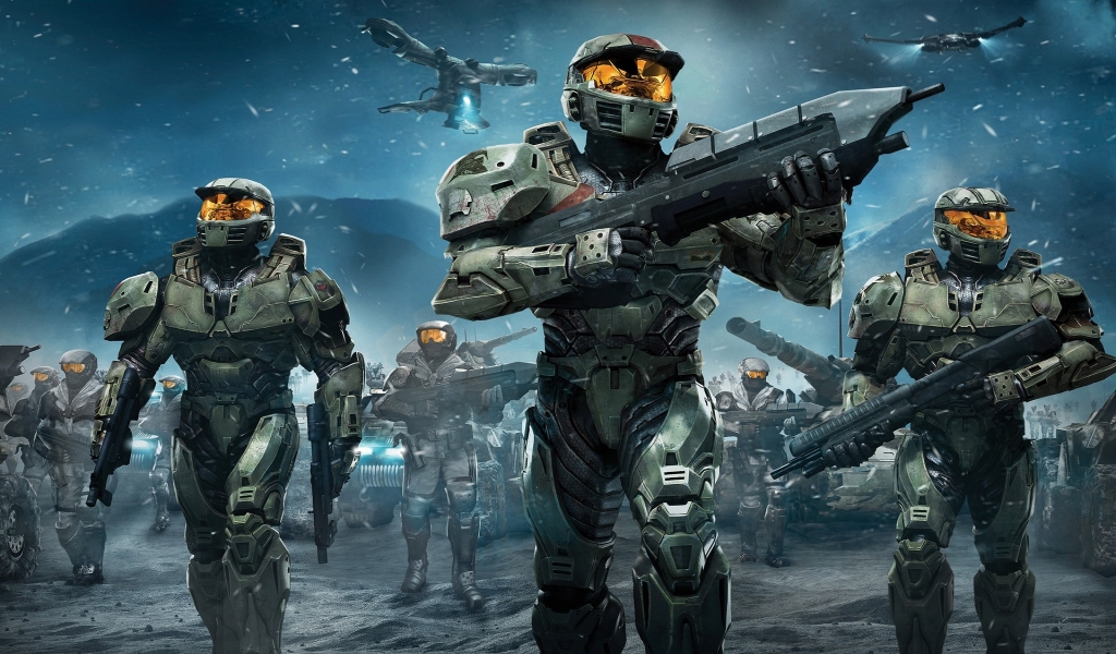 Halo Game for 1024 x 600 widescreen resolution