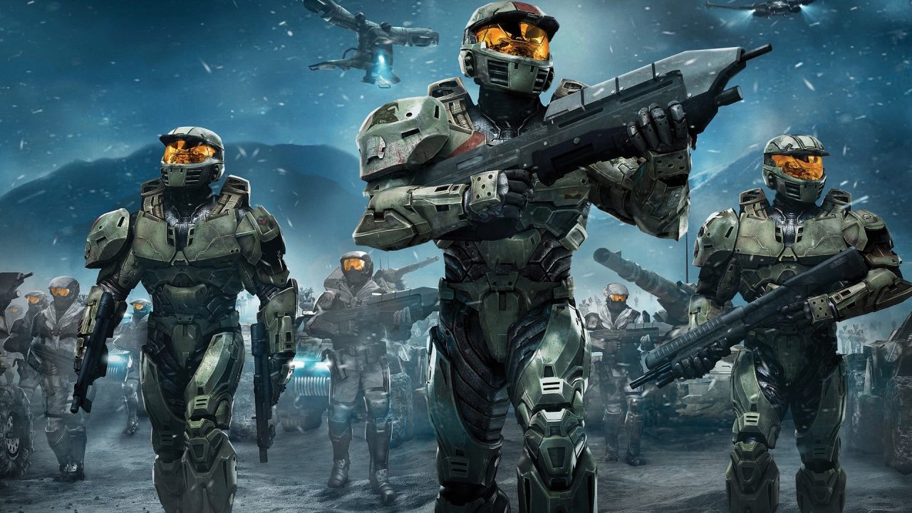Halo Game for 1280 x 720 HDTV 720p resolution