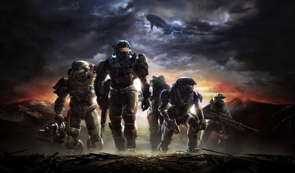 Halo Reach for 1024 x 600 widescreen resolution
