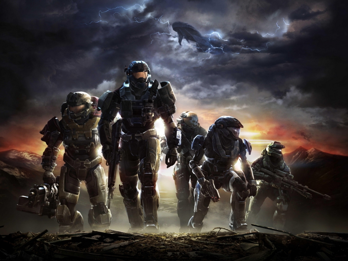 Halo Reach for 1152 x 864 resolution