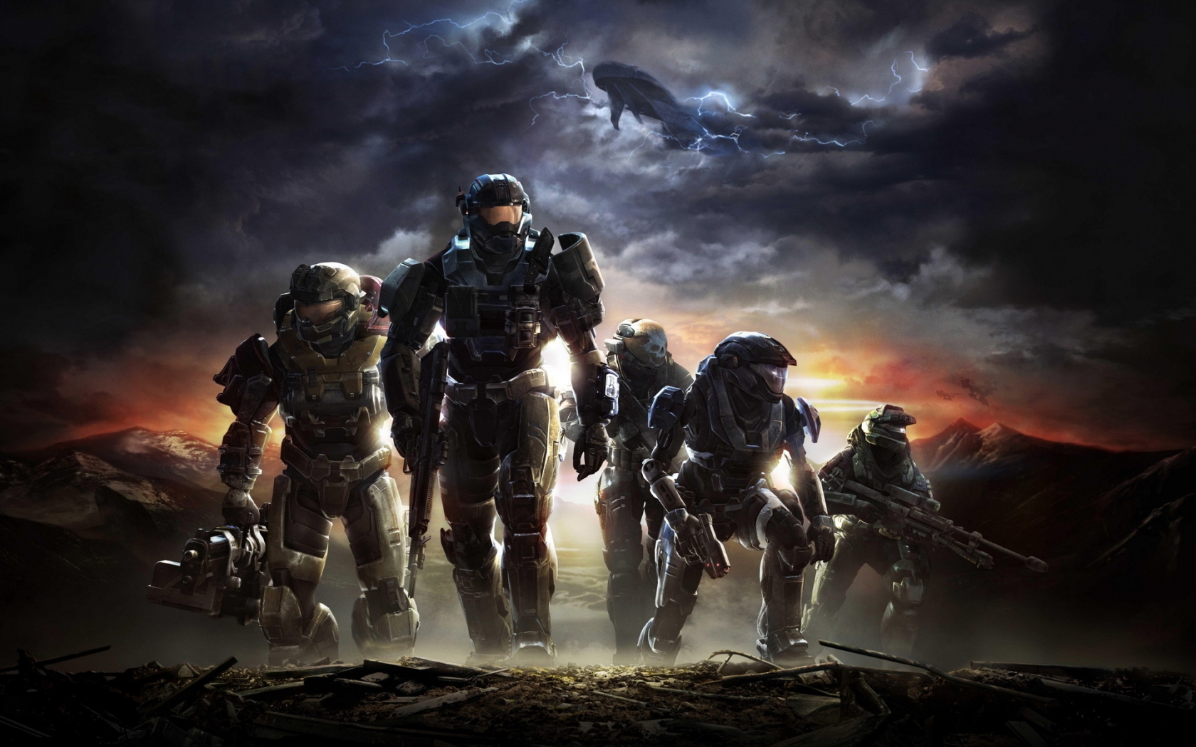 Halo Reach for 1680 x 1050 widescreen resolution