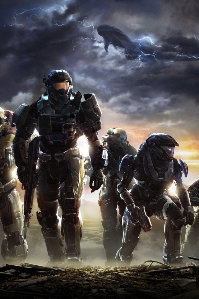 Halo Reach for 640 x 960 iPhone 4 resolution
