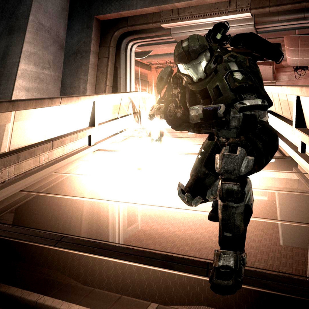 Halo Reach Character for 1024 x 1024 iPad resolution