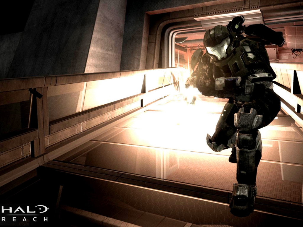 Halo Reach Character for 1024 x 768 resolution