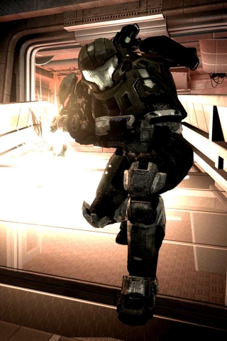 Halo Reach Character for 320 x 480 iPhone resolution