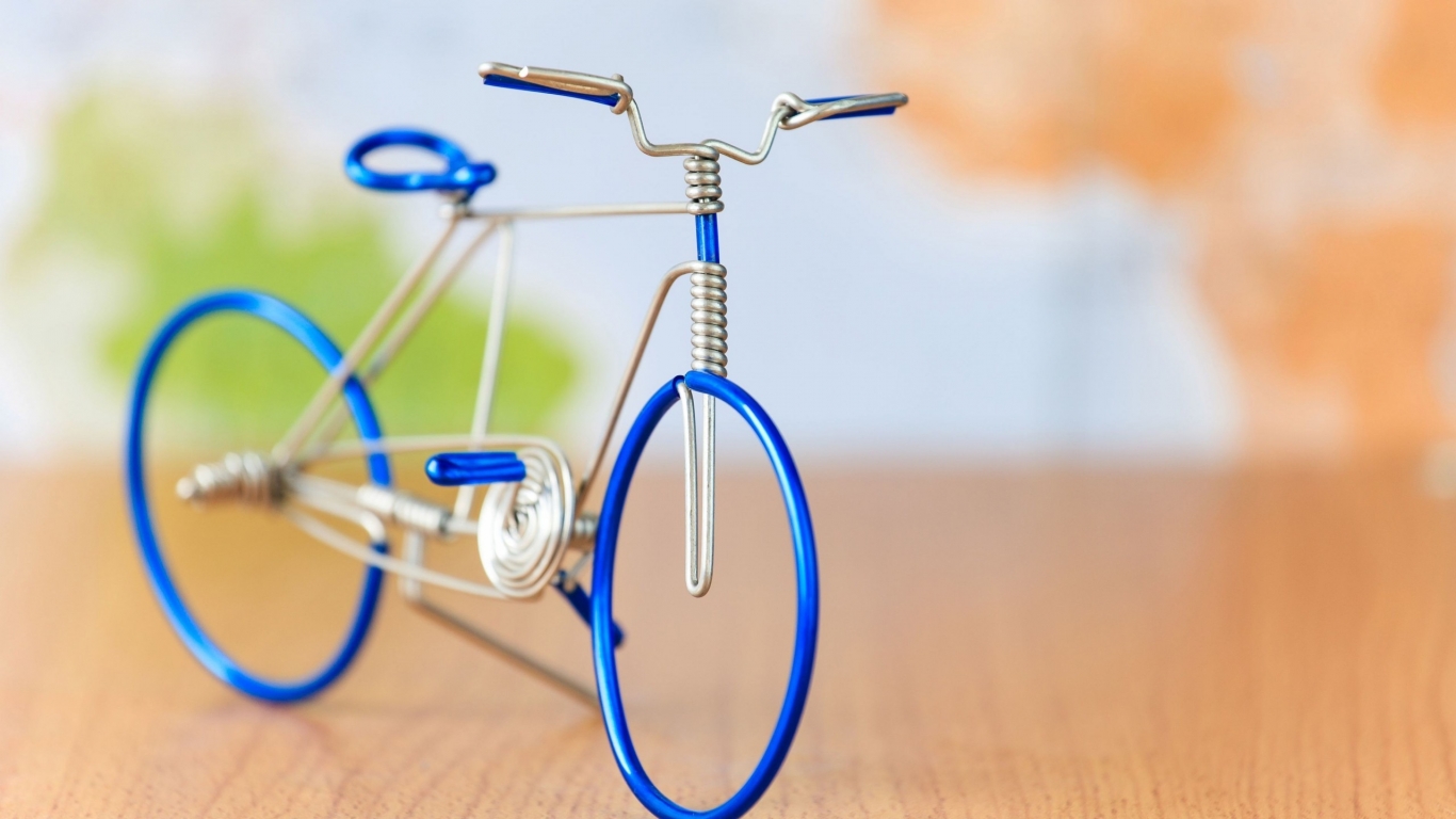 Handmade Bicycle for 1366 x 768 HDTV resolution