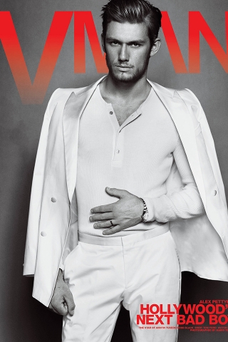 Handsome Alex Pettyfer for 320 x 480 iPhone resolution