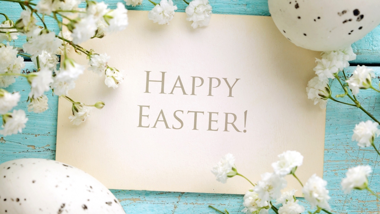Happy Easter 2014 for 1280 x 720 HDTV 720p resolution