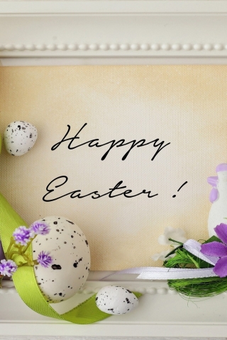 Happy Easter 2015 for 320 x 480 iPhone resolution