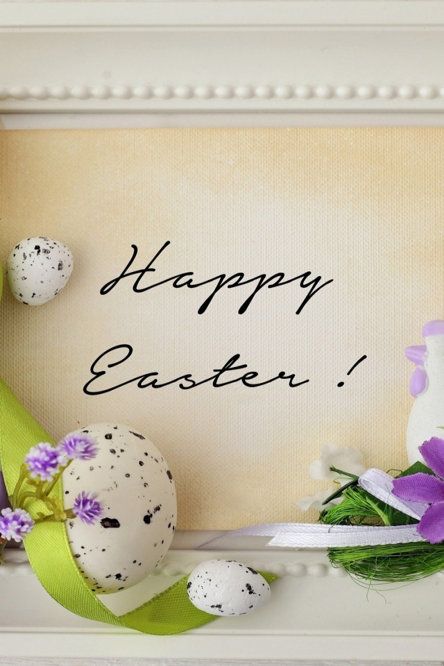 Happy Easter 2015 for 640 x 960 iPhone 4 resolution