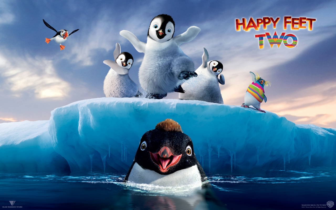 Happy Feet Two for 1280 x 800 widescreen resolution