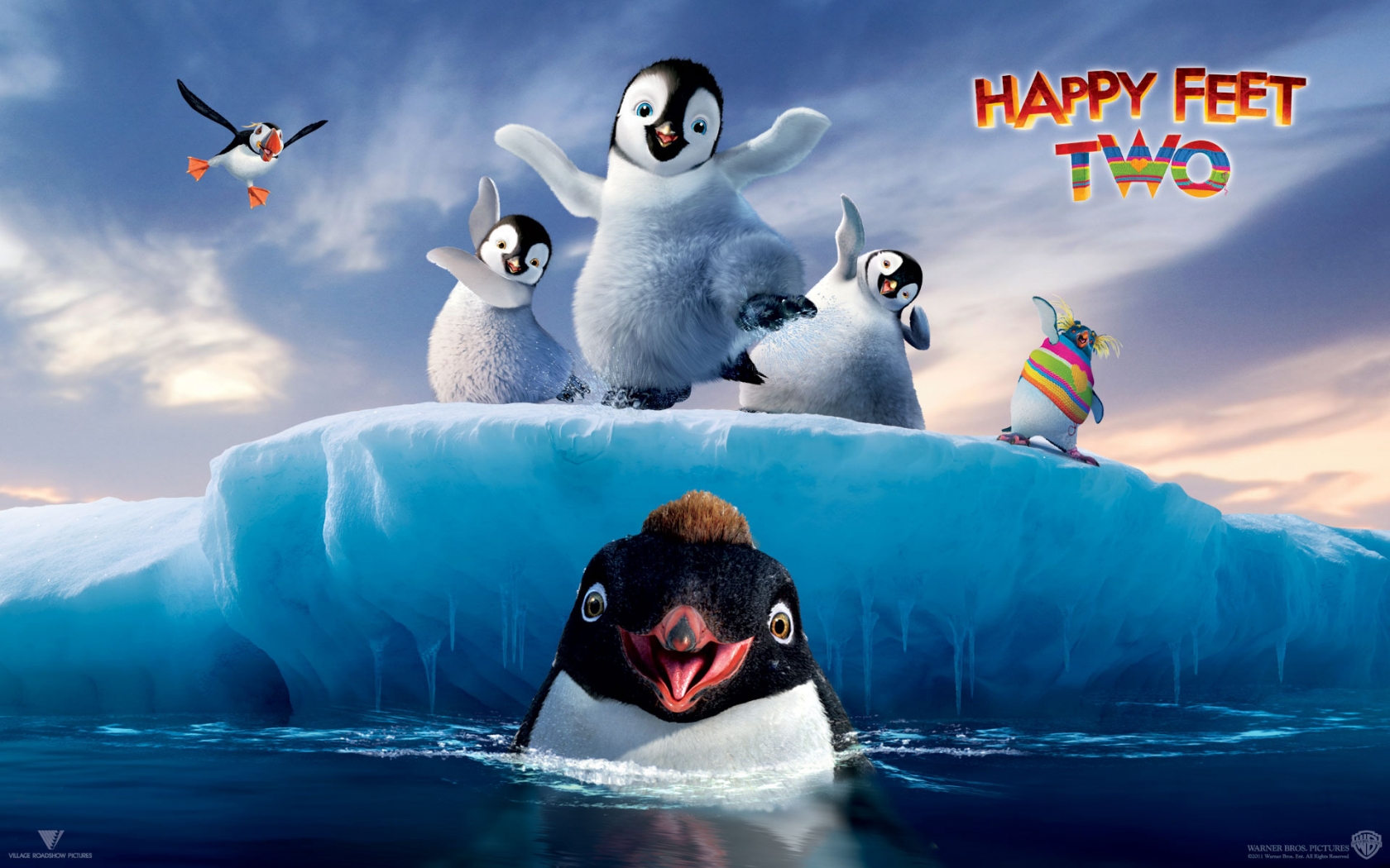 Happy Feet Two for 1680 x 1050 widescreen resolution