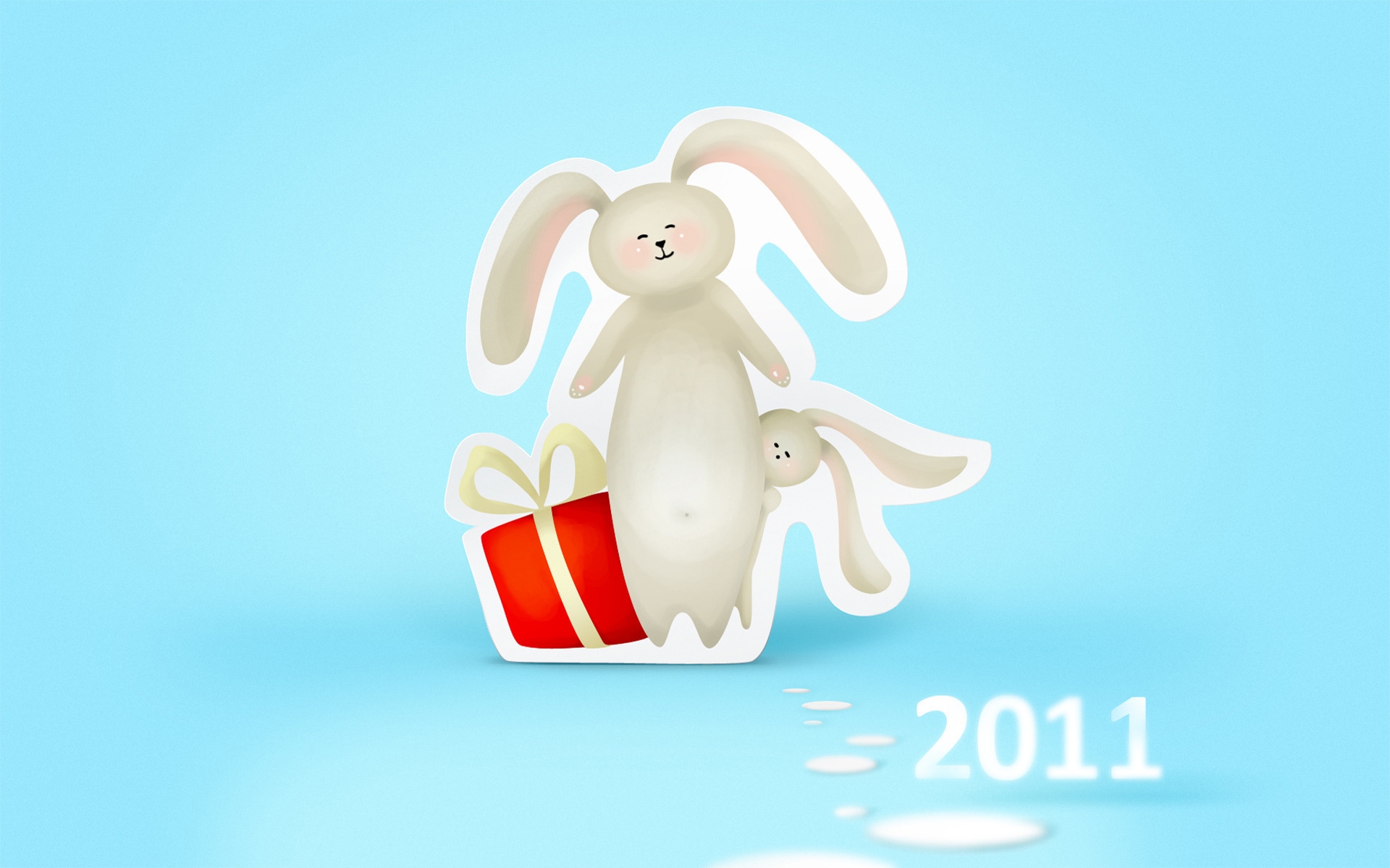Happy For New Year 2011 for 1920 x 1200 widescreen resolution