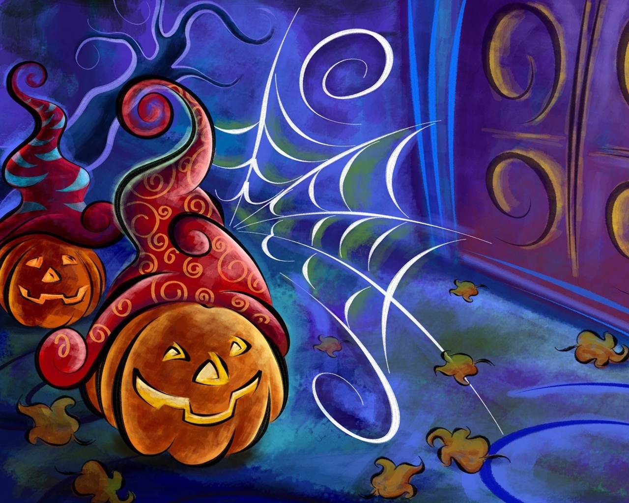 Happy Halloween Pumpkin for 1280 x 1024 resolution