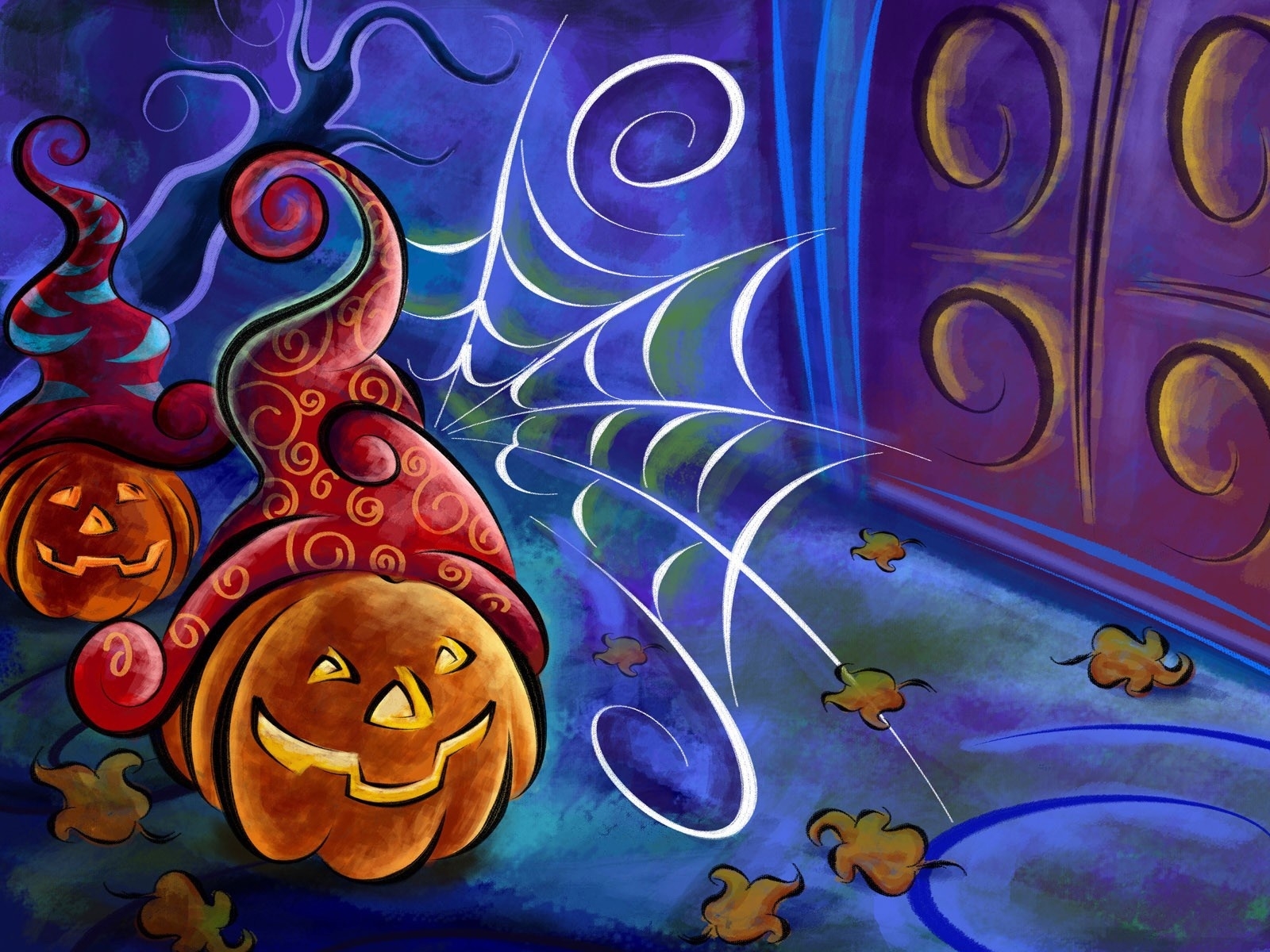 Happy Halloween Pumpkin for 1600 x 1200 resolution
