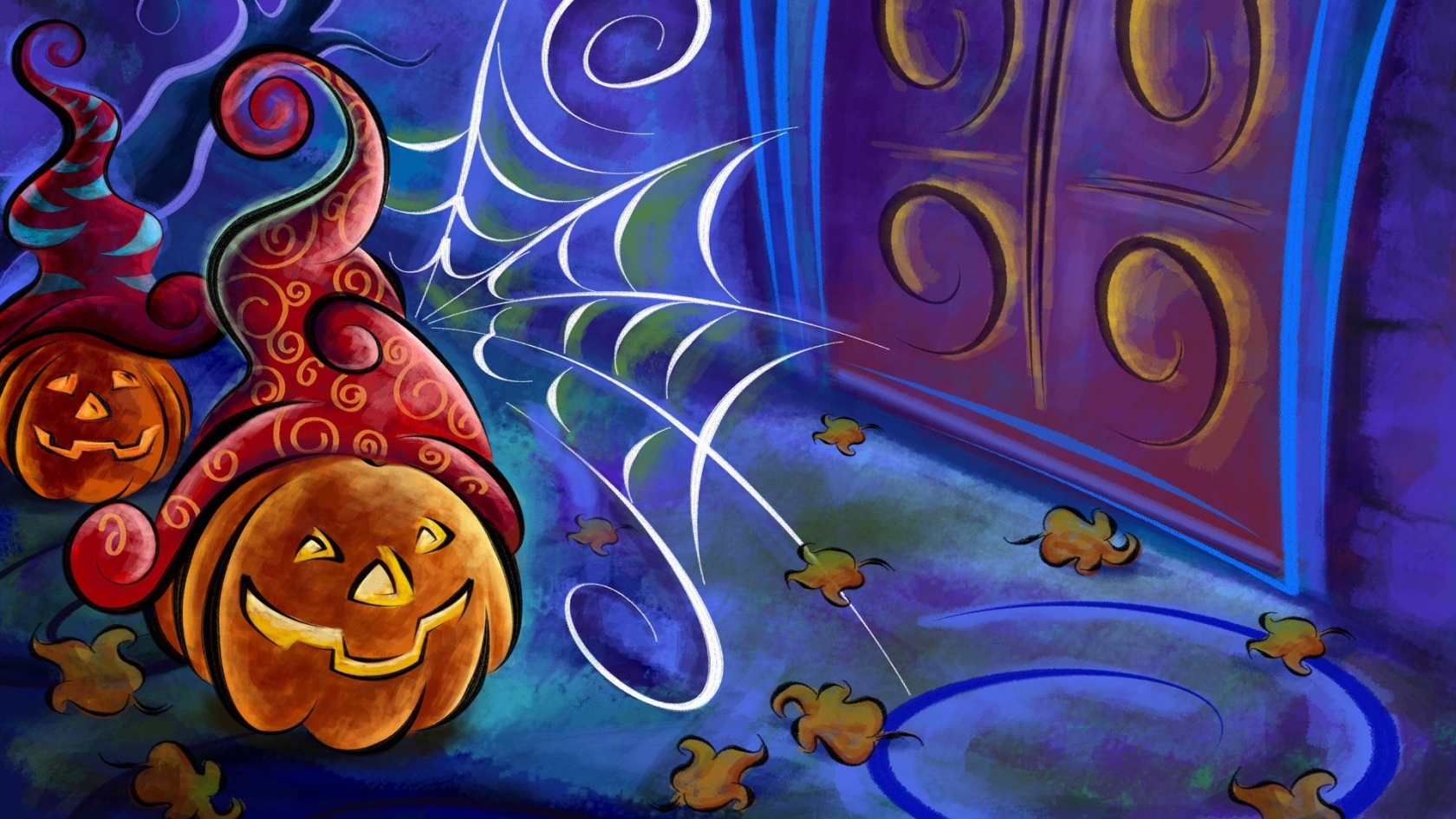 Happy Halloween Pumpkin for 1680 x 945 HDTV resolution