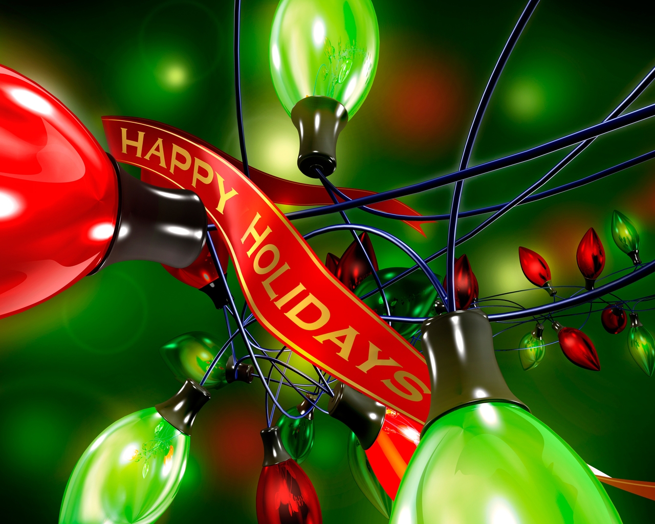 Happy Holidays Everyone for 1280 x 1024 resolution