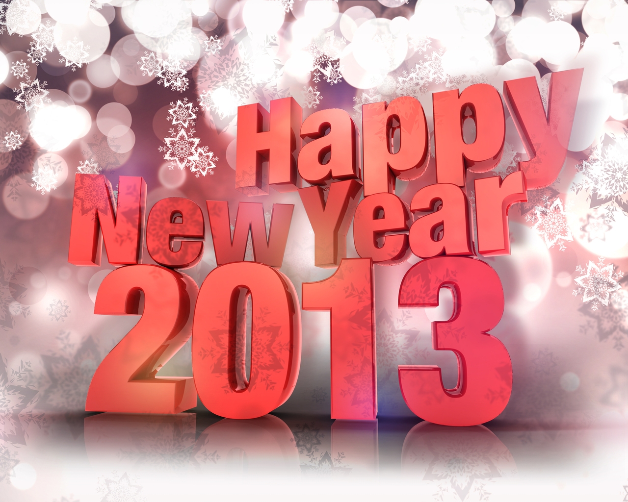 Happy New 2013 for 1280 x 1024 resolution