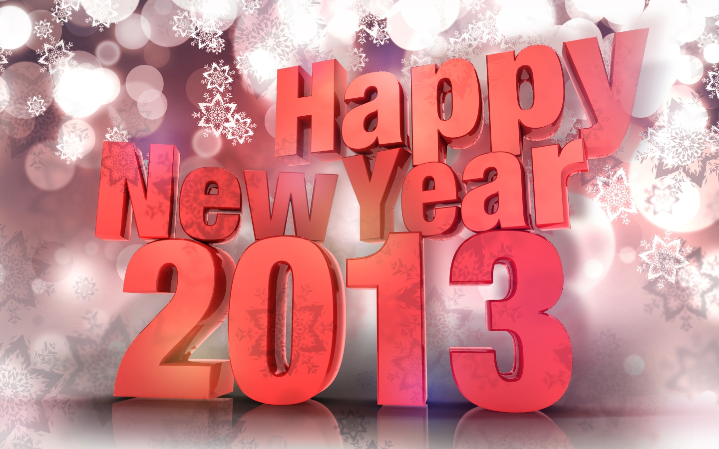 Happy New 2013 for 1440 x 900 widescreen resolution