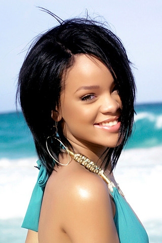 Happy Rihanna for 320 x 480 iPhone resolution