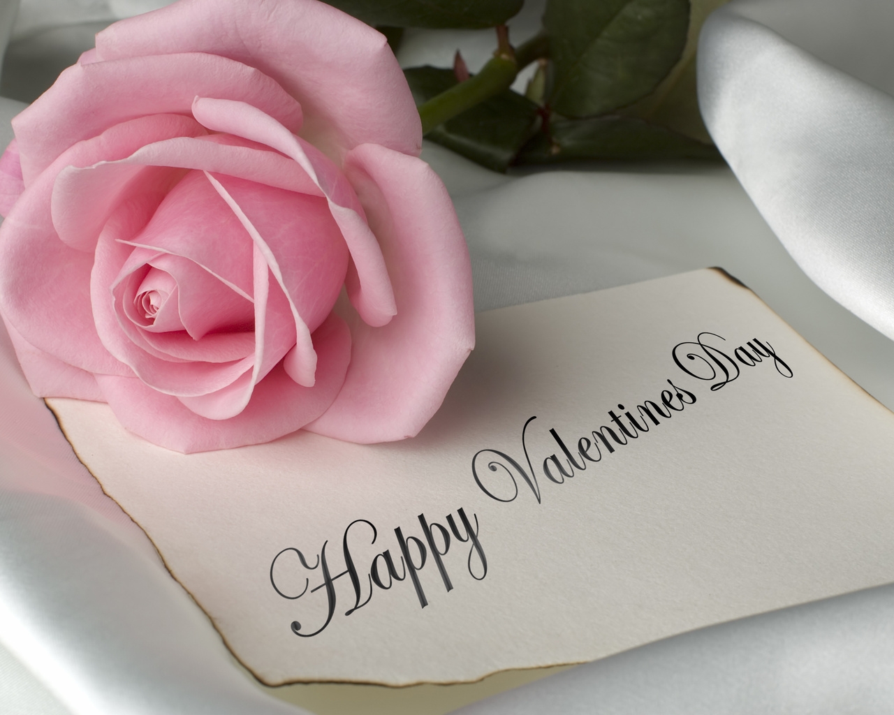 Happy Valentines Day Card for 1280 x 1024 resolution
