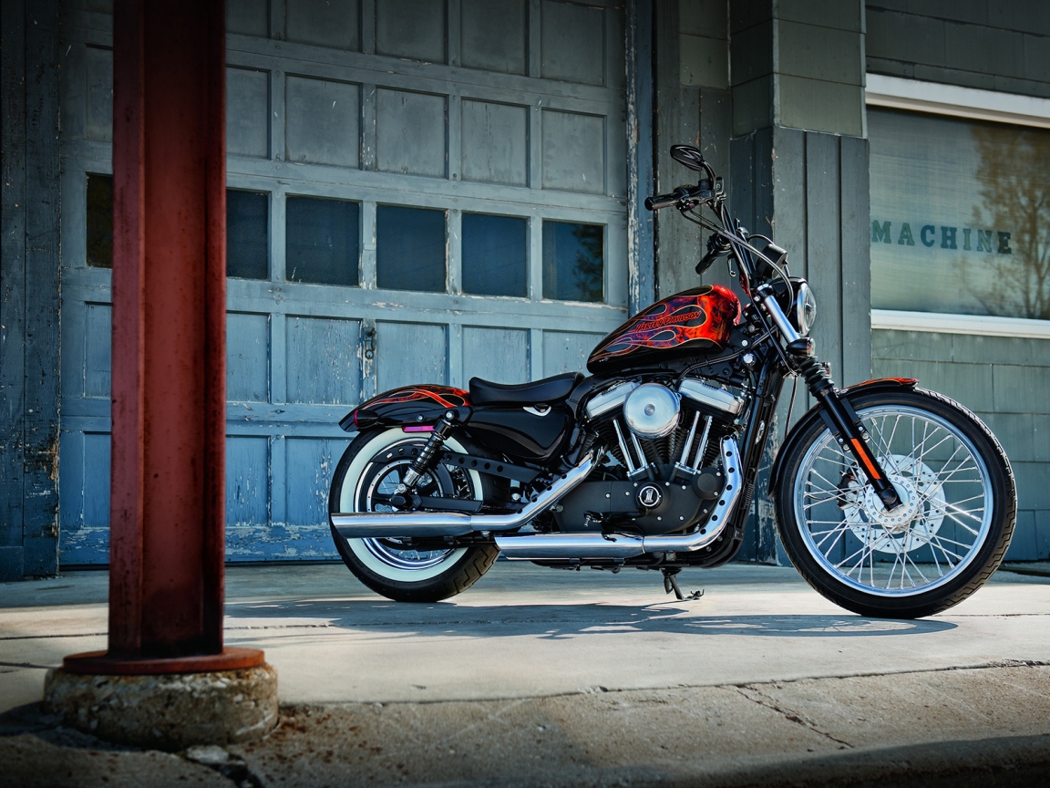 Harley Davidson Sporster XL 1200 for 1152 x 864 resolution