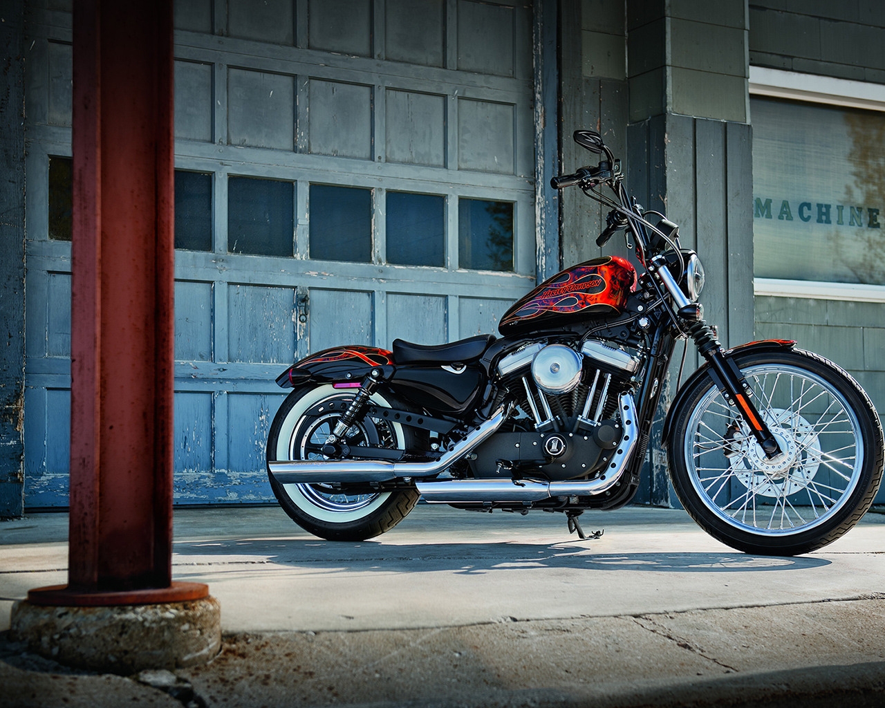 Harley Davidson Sporster XL 1200 for 1280 x 1024 resolution