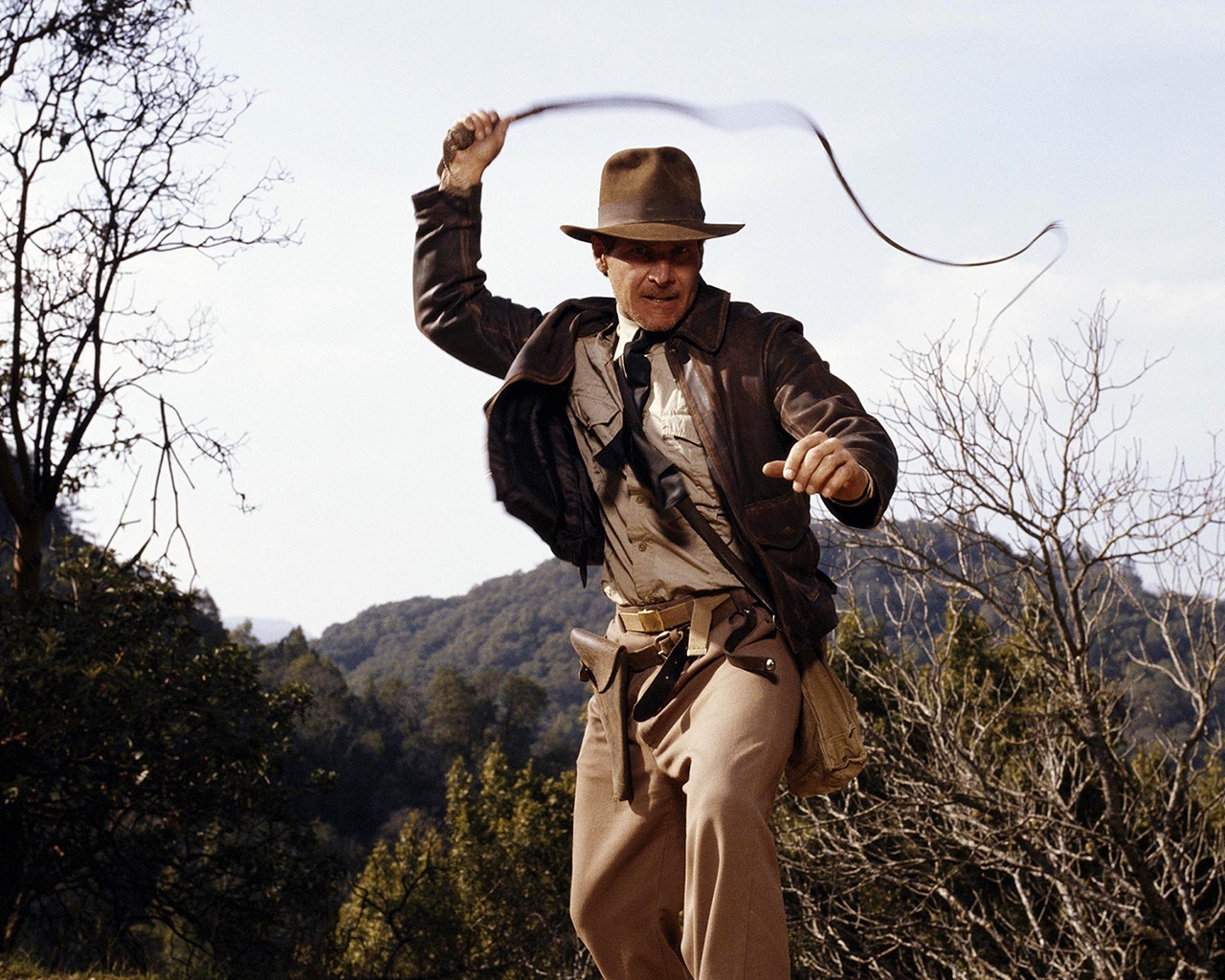 Harrison Ford as Indiana Jones for 1280 x 1024 resolution