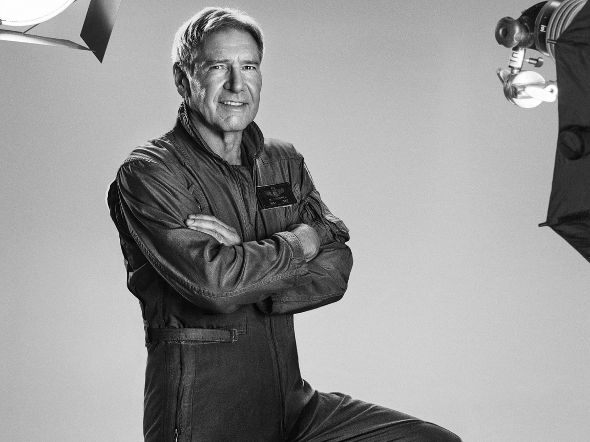 Harrison Ford The Expendables 3 for 1152 x 864 resolution