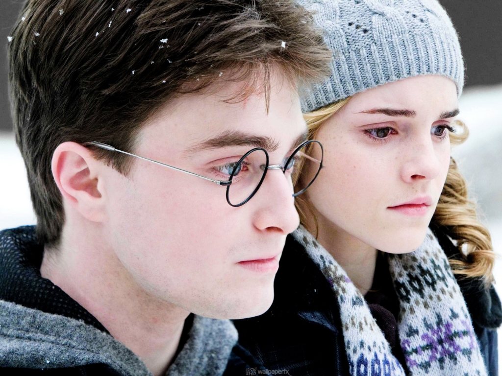 Harry and Hermione for 1024 x 768 resolution